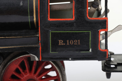 Marklin gauge I R1021 clockwork 0-4-0 locomotive and tender - 2