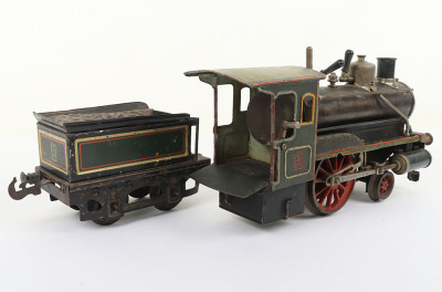 Carette gauge I live steam 2-2-0 locomotive and tender - 6