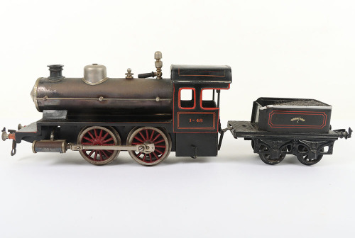 Bing gauge I live steam 0-4-0 locomotive and tender
