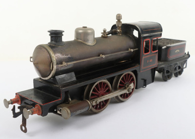 Bing gauge I live steam 0-4-0 locomotive and tender - 4