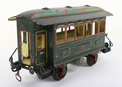 Marklin gauge II four-wheel passenger coach 157 - 3