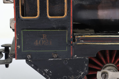Marklin gauge I R4021 live steam 0-4-0 locomotive and tender - 6