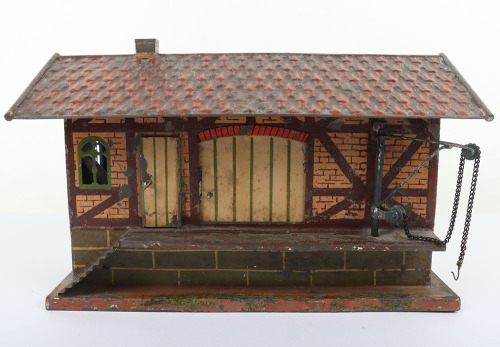 Marklin gauge I Goods Shed with crane