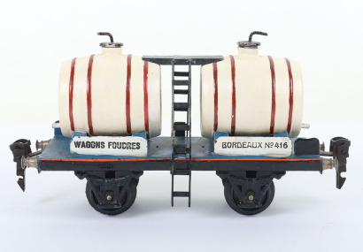 Markin 0 gauge double barrel wine wagon