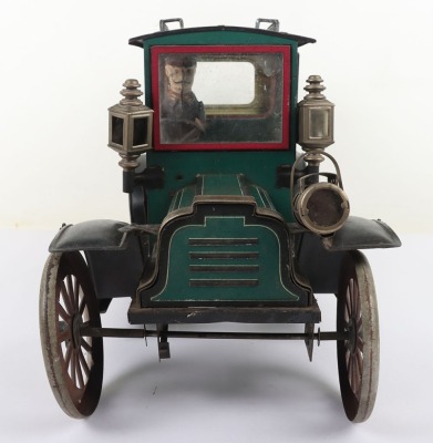 Carette a large tinplate clockwork Limousine, circa 1910 - 6