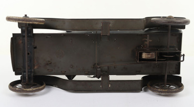 Large Bing tinplate clockwork Four-Seater Open Tourer Motor car, 1912-15 - 7