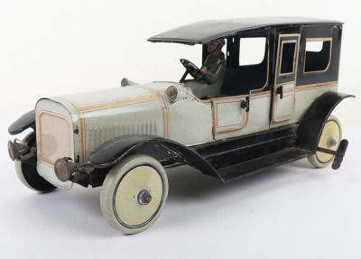 A Gunthermann tinplate clockwork Limousine, 1920s - 4