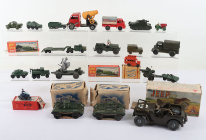 Tri-ang Minic Tinplate Clockwork Jeep No 2