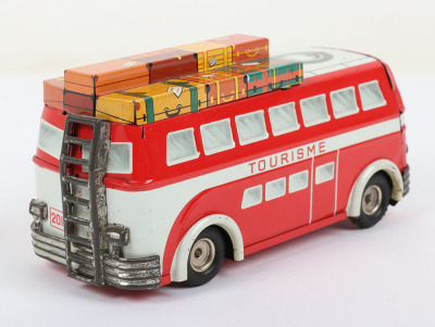 A Joustra (France) Tinplate Clockwork Tourisme Bus - 3