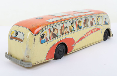 Scarce Wells (GT Britain) Tinplate Holiday Tours Bedford Coach - 4