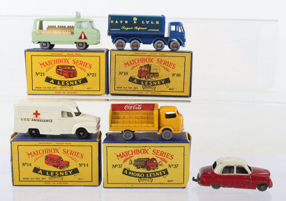 Four Boxed Matchbox Lesney Regular Wheels Models