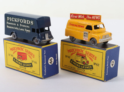 Matchbox Moko Lesney 46b Pickfords Removal Van
