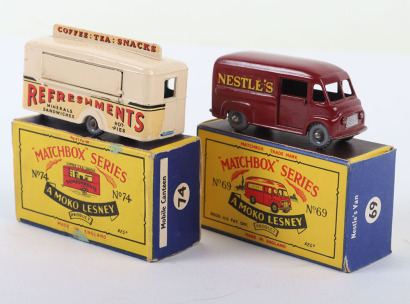 Matchbox Moko Lesney 69a Commer Nestles Van