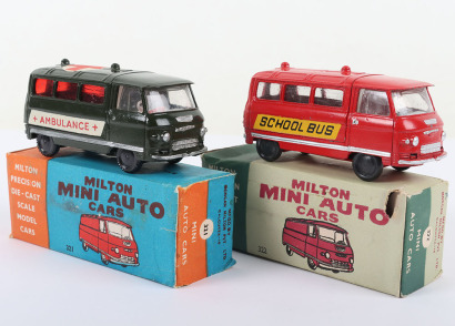 Two Milton India Commer Models