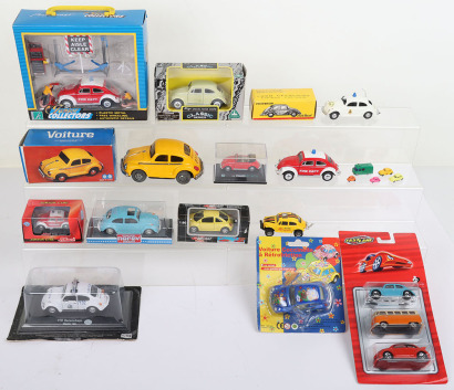 A Quantity of Boxed Volkswagen Beetle Model