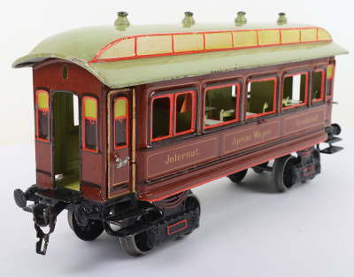Rare Marklin gauge I 1842 Speise Wagen (Dining car), 32cm - 4