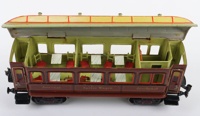 Rare Marklin gauge I 1842 Speise Wagen (Dining car), 32cm - 6