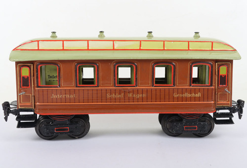 Rare Marklin gauge I 1843 Schlaf Wagen (Sleeping car), 32cm