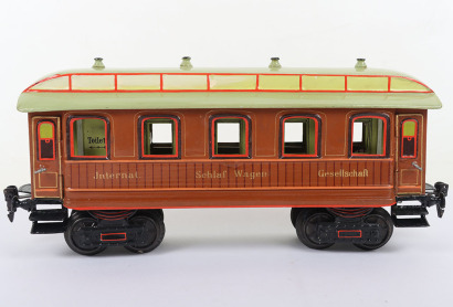 Rare Marklin gauge I 1843 Schlaf Wagen (Sleeping car), 32cm