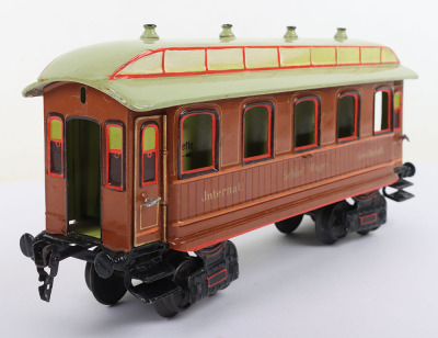 Rare Marklin gauge I 1843 Schlaf Wagen (Sleeping car), 32cm - 3