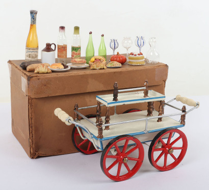 Rare boxed Marklin 2625/1 Refreshment Trolley