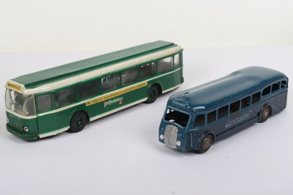 Two CIJ (France) Tinplate Buses