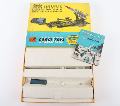 Boxed Corgi Toys GS.4 Bristol Bloodhound Missile Launching Set