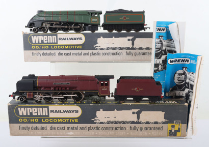 Wrenn two boxed locomotives