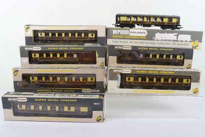 Wrenn Brighton Belle motor coach and Pullman coaches