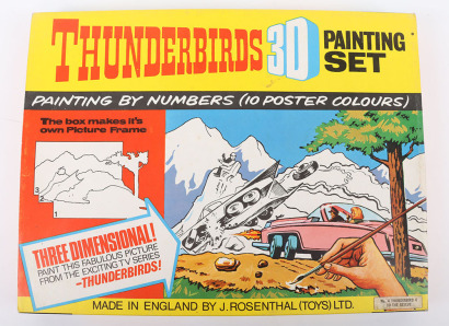 JR21 Toys Thunderbirds 3D painting set