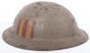 WW1 Royal Naval Division Marked Brodie Steel Helmet - 2