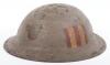 WW1 Royal Naval Division Marked Brodie Steel Helmet - 3