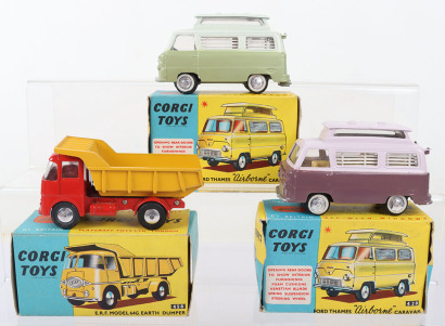 Three Vintage Boxed Corgi Toys