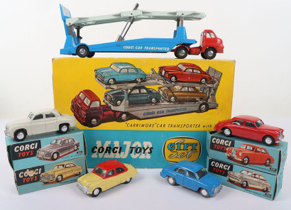 Corgi Major Toys Gift Set No 1 &ldquo;Carrimore&rdquo; Car Transporter with Four Cars