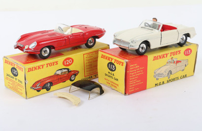 Dinky Toys 113 M.G.B. Sports Car