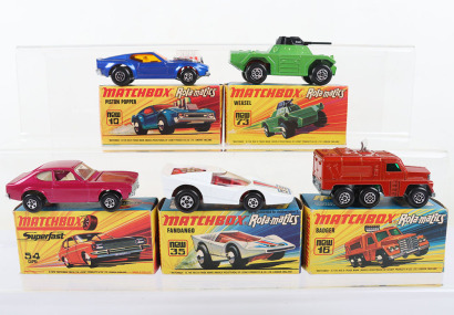 Matchbox Superfast 35b Fandango with White body and Red interior