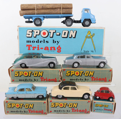 Six Boxed Tri-ang Spot On Models