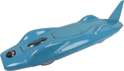 A Large-Scale Scratch model of The Bluebird Proteus driven by Sir Donald Campbell