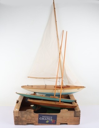 Three Bowman Pond Yachts