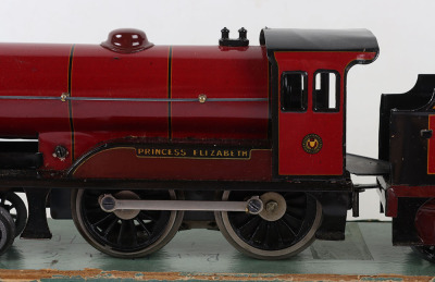 Bassett-Lowke 0 gauge electric 4-4-0 Princess Elizabeth locomotive and tender - 2