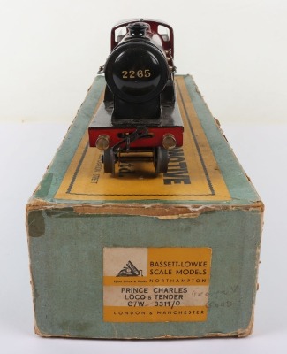 Bassett-Lowke 0 gauge electric 4-4-0 Princess Elizabeth locomotive and tender - 6