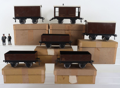 Bassett-Lowke boxed 0 gauge rolling stock
