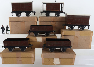 Bassett-Lowke boxed 0 gauge rolling stock - 2