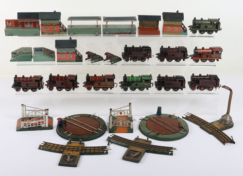 Large collection of Bing small gauge Table Top Railway, circa 1930