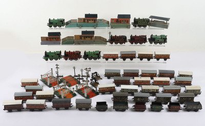 Large collection of Bing small gauge Table Top Railway, circa 1930 - 2