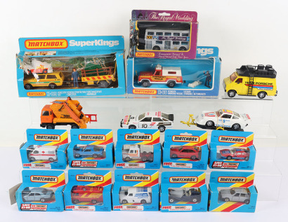 Ten Matchbox Boxed Superfast models