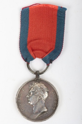 Waterloo Medal to the 91st (Argyllshire Highlanders) Regiment of Foot,