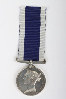 Scarce Engraved Naming Victorian Royal Navy Long Service and Good Conduct Medal, HMS Impregnable