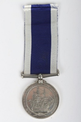 Scarce Engraved Naming Victorian Royal Navy Long Service and Good Conduct Medal, HMS Impregnable - 2