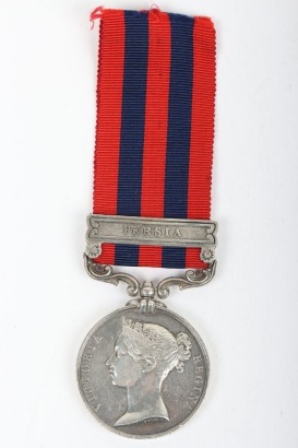 An India General Service Medal for the Campaign in Persia, 64th Regiment of Foot